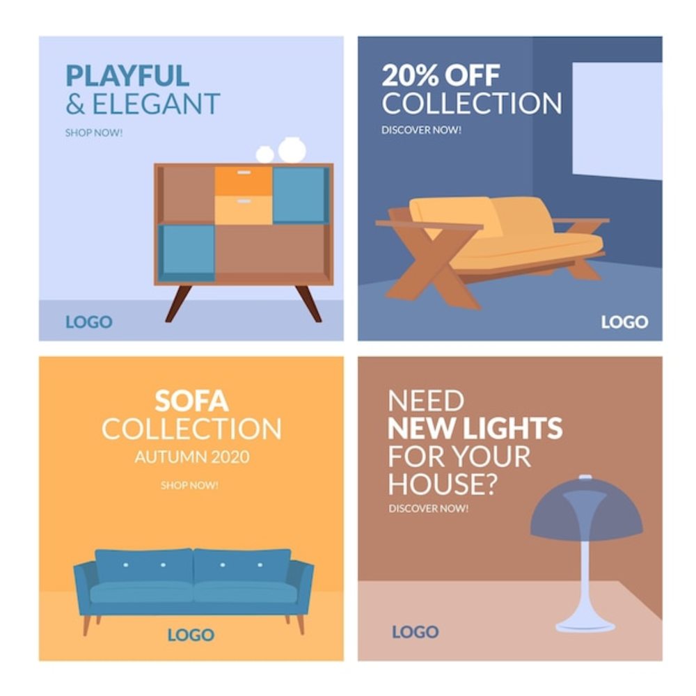 在Instagram上巧妙销售家具 视觉策略与互动帖子的完美结合